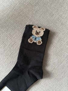 Skarpetki zestaw NO6  | wełna  | CZARNY 39-42