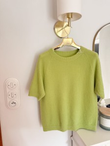 a Sweter |  baby alpaka i wełna |  GROSZEK