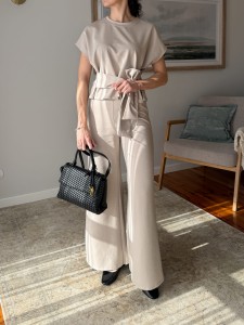 Komplet ELI | wiskoza | TAUPE